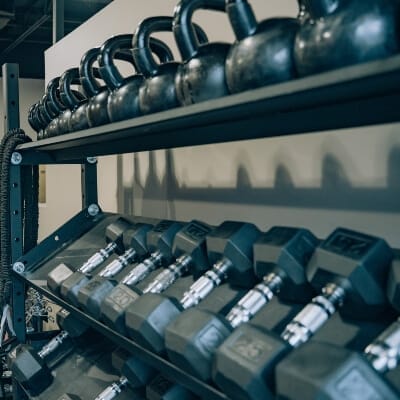 dumbells drop in